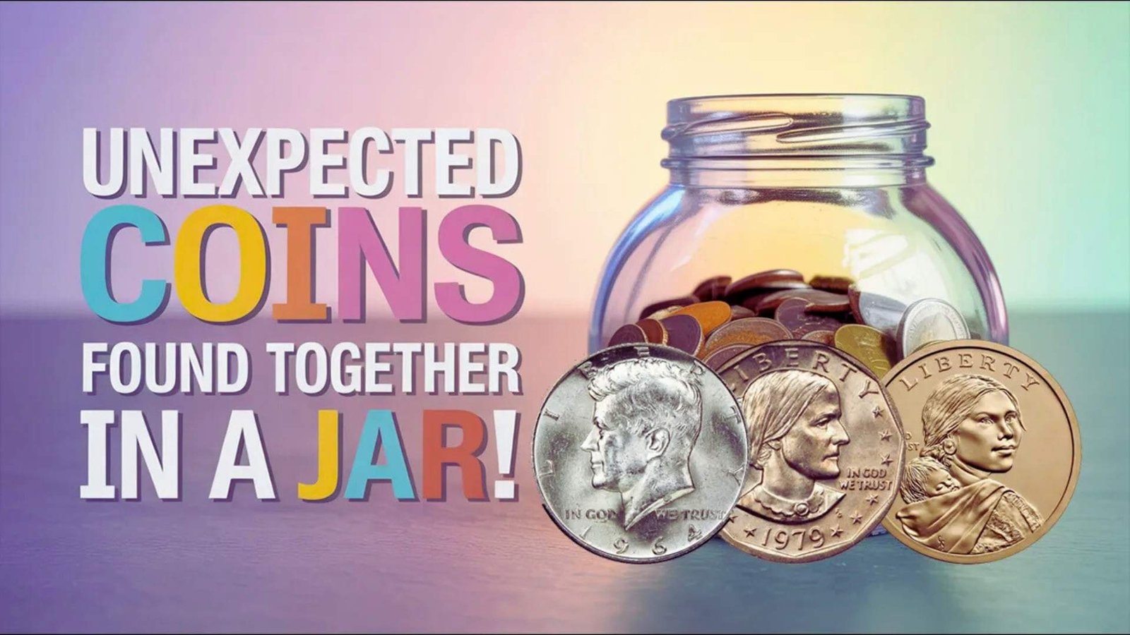 Kennedy, Sacagawea, and Susan B. Anthony Dollar - Rare Hidden Treasure Found In A Family Coin Jar