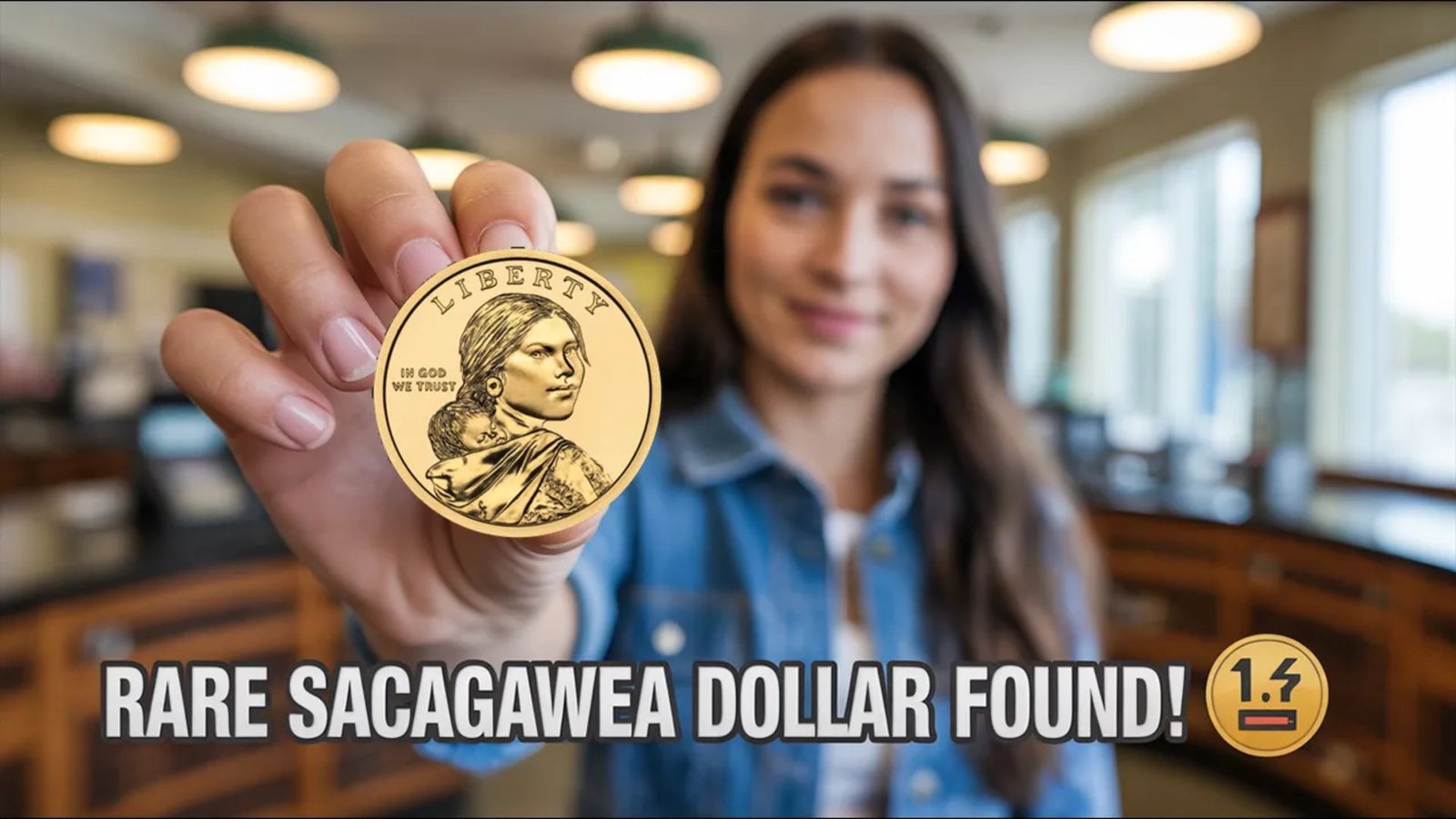 Rare Sacagawea Dollar Discovered in a Coin Roll at a Local Bank – A Numismatic Treasure Hunt